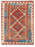 Maimana Afghanistan Kilim Rug - 114 x 84 cm - Handmade