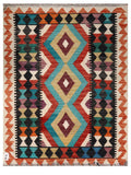 Maimana Afghanistan Kilim Rug - 117 x 90 cm - Handmade