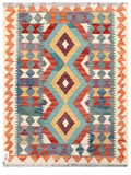 Maimana Afghanistan Kilim Rug - 117 x 89 cm - Handmade