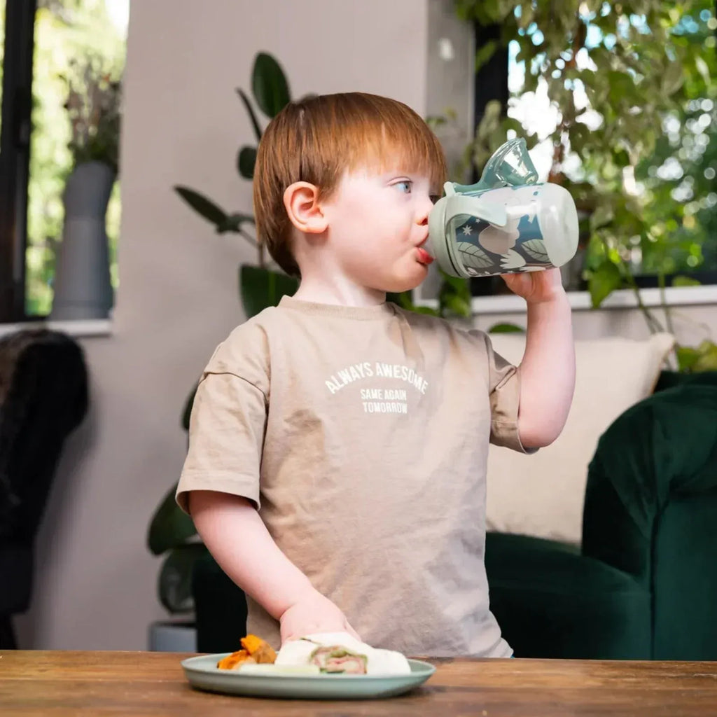 Vital Baby Hydrate Easy Sipper Cup 350ml - Jungle Glow - Bobobiy