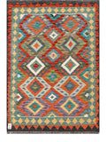 Maimana Afghanistan Kilim Rug - 149 x104 cm - Handmade