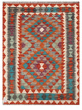 Maimana Afghanistan Kilim Rug - 119 x 89 cm - Handmade