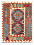 Maimana Afghanistan Kilim Rug - 116 x 84 cm - Handmade