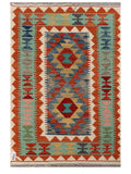Maimana Afghanistan Kilim Rug - 119 x 82 cm - Handmade
