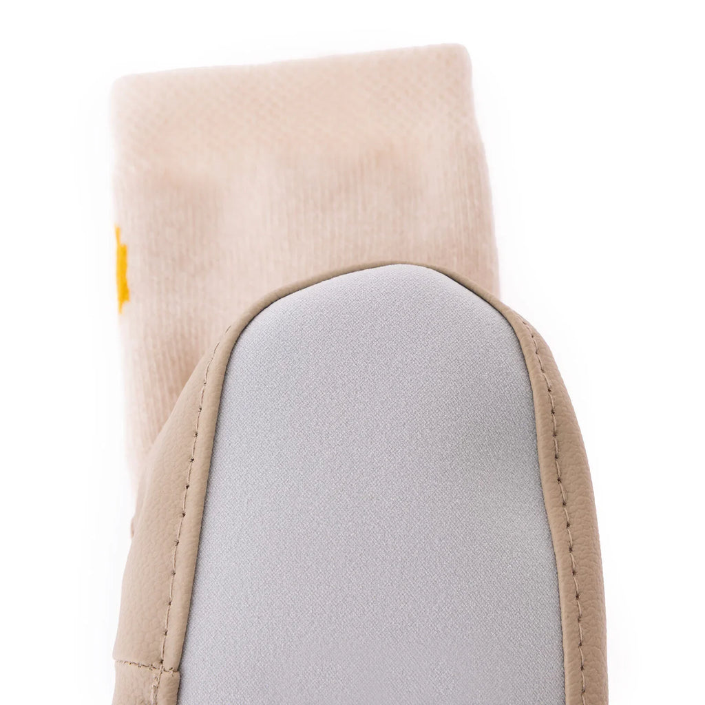 HelloBaby Rattle Socks - Ecru