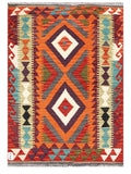 Maimana Afghanistan Kilim Rug - 124 x 87 cm - Handmade
