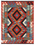 Maimana Afghanistan Kilim Rug - 115 x 85 cm - Handmade