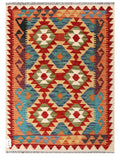 Maimana Afghanistan Kilim Rug - 115 x 83 cm - Handmade