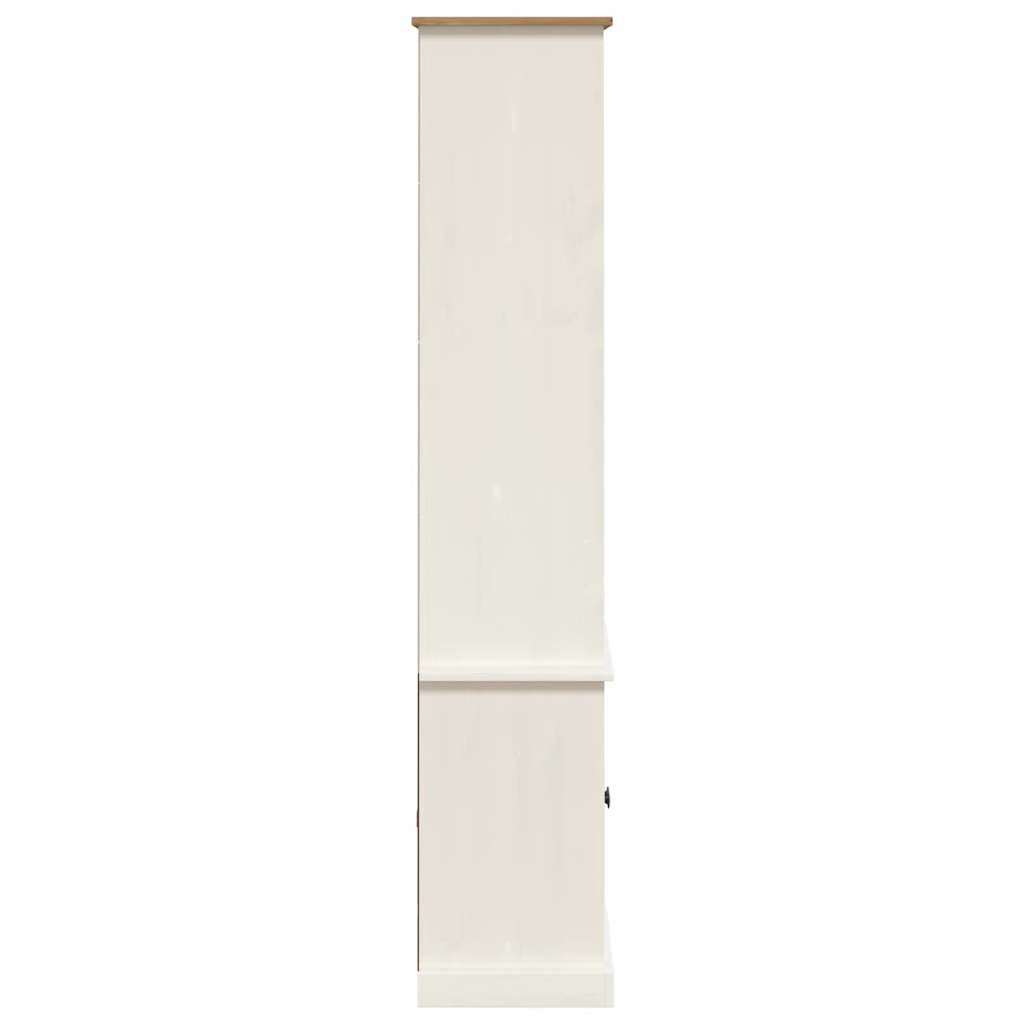 Bookcase VIGO White 85x35x170 cm Solid Wood Pine