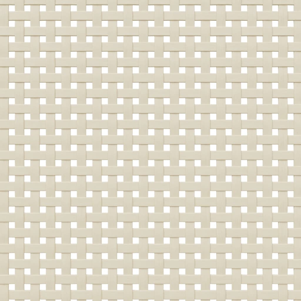 Bookcase SENJA Rattan Look White 90x35x130 cm Solid Wood Pine