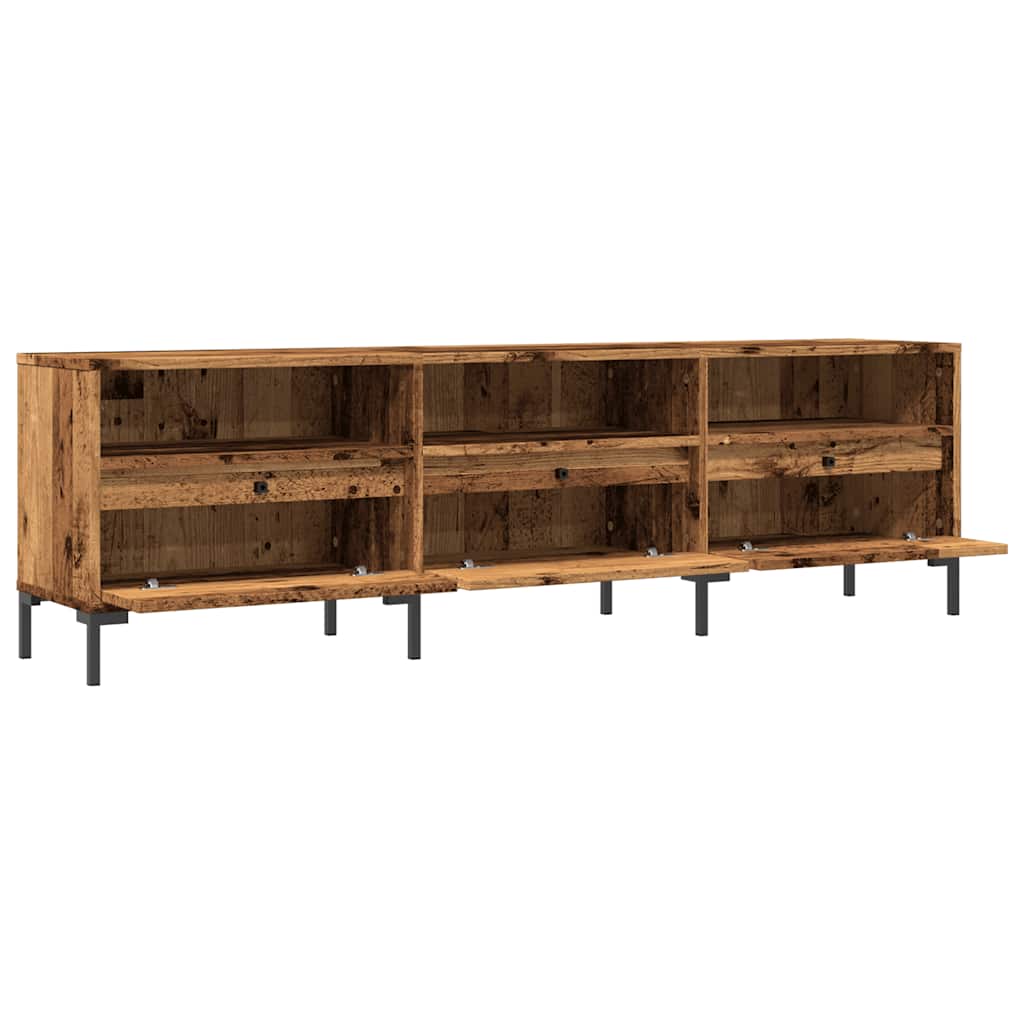TV Cabinet Old Wood 150x30x44.5 cm Engineered Wood