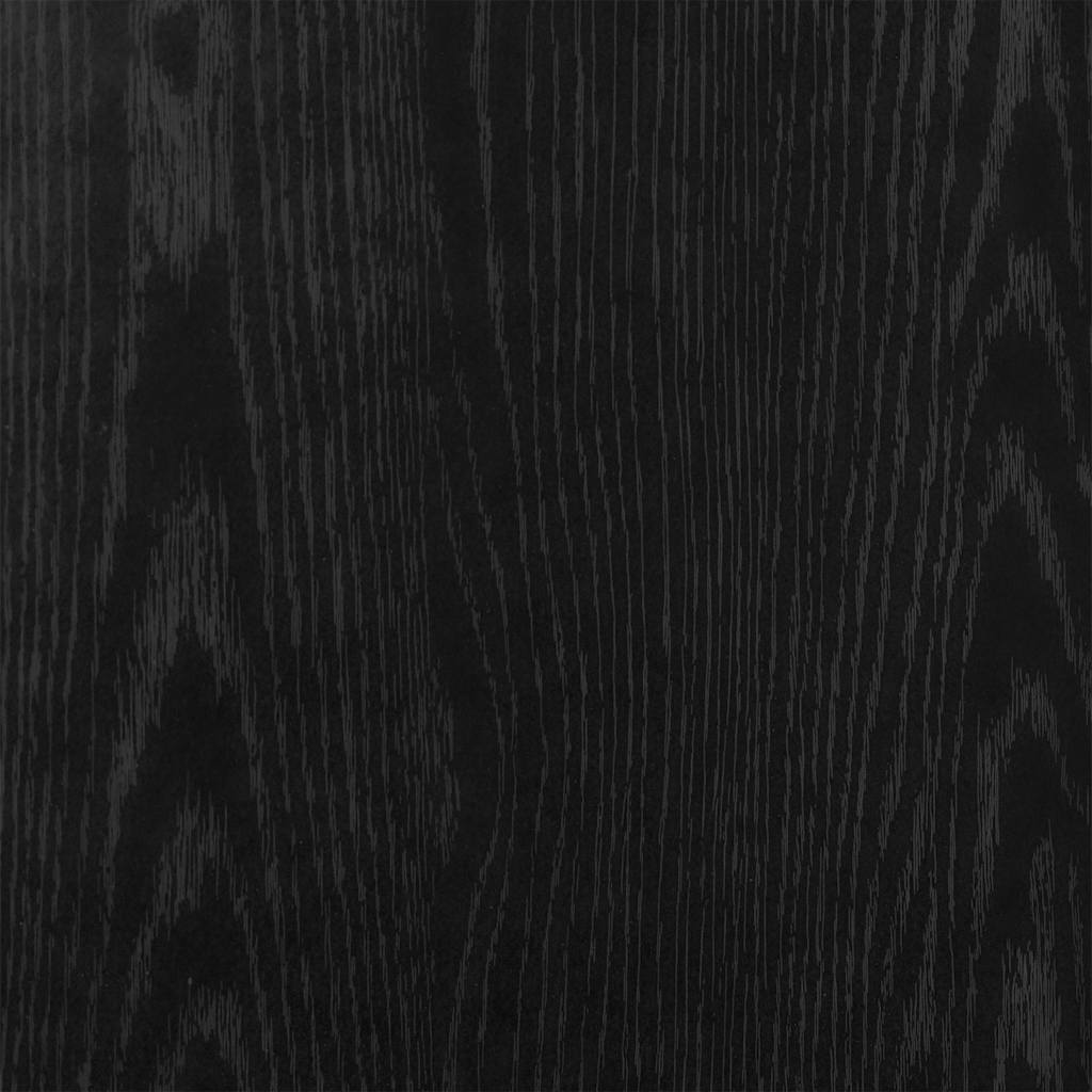 Bookcase Black Oak 60x30x189 cm Engineered Wood