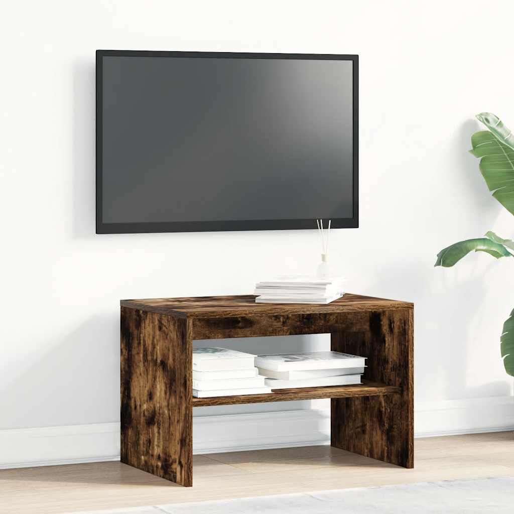 TV Cabinet Smoked Oak 60x40x40 cm Engineered Wood