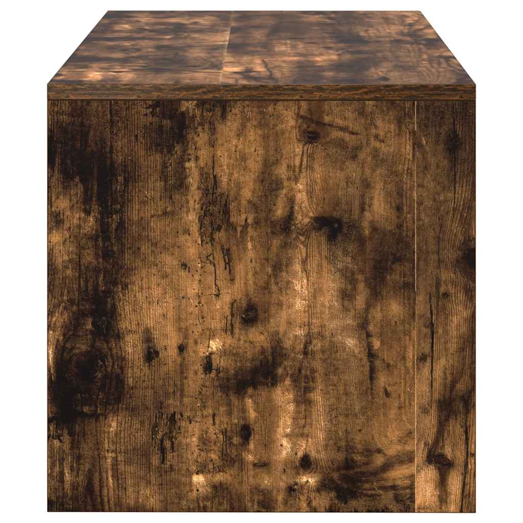 TV Cabinet Smoked Oak 60x40x40 cm Engineered Wood