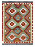 Maimana Afghanistan Kilim Rug - 117 x 83 cm - Handmade