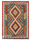 Maimana Afghanistan Kilim Rug - 124 x 85 cm - Handmade