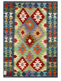 Maimana Afghanistan Kilim Rug - 120 x 85 cm - Handmade
