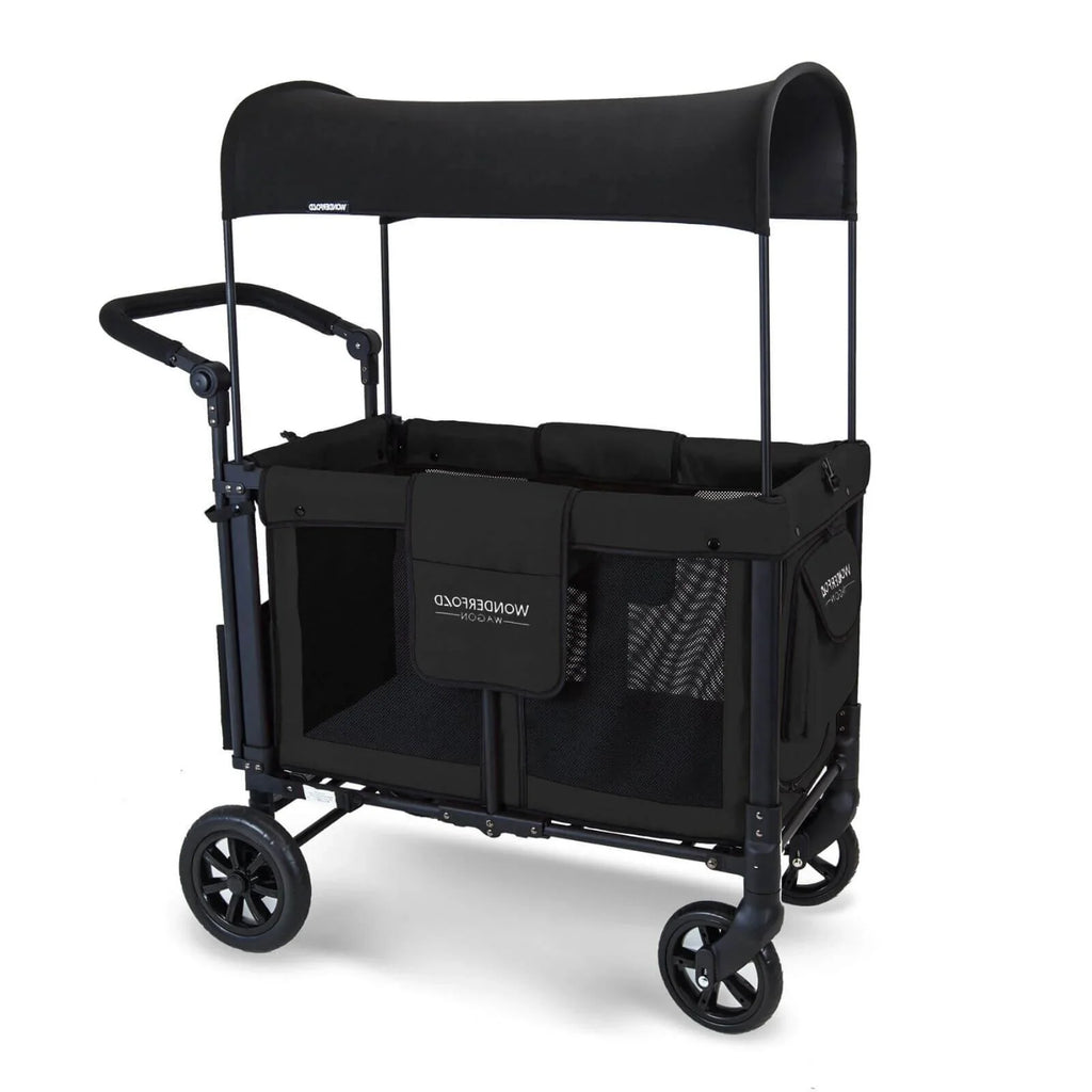 Wonderfold W2 Original Stroller Wagon - Jet Black