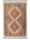 Maimana Afghanistan Kilim Rug - 129 x 82 cm - Handmade