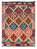 Maimana Afghanistan Kilim Rug - 127 x 91 cm - Handmade