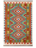 Maimana Afghanistan Kilim Rug - 121 x 78 cm - Handmade