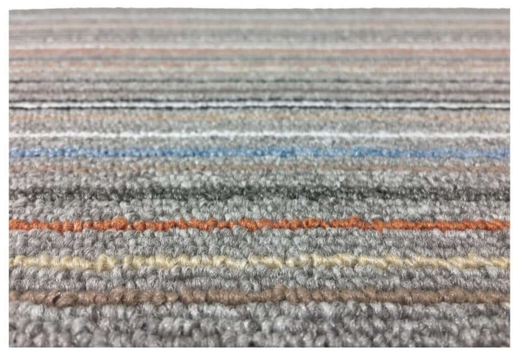 Stockholm Grey/Clay Washable Mat