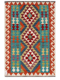 Maimana Afghanistan Kilim Rug - 128 x 86 cm - Handmade