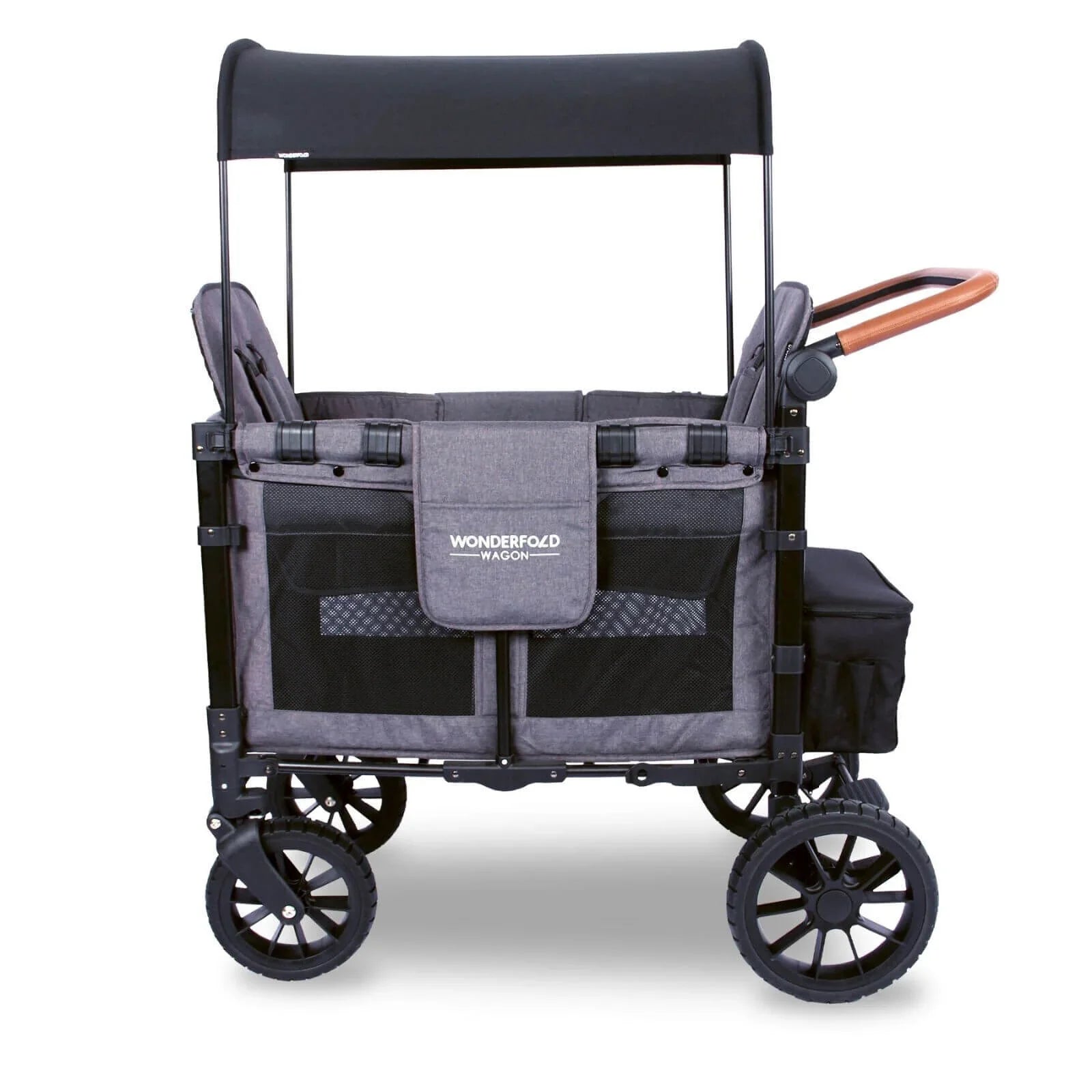 Wonderfold W2 Luxe Double Wagon - Charcoal Grey