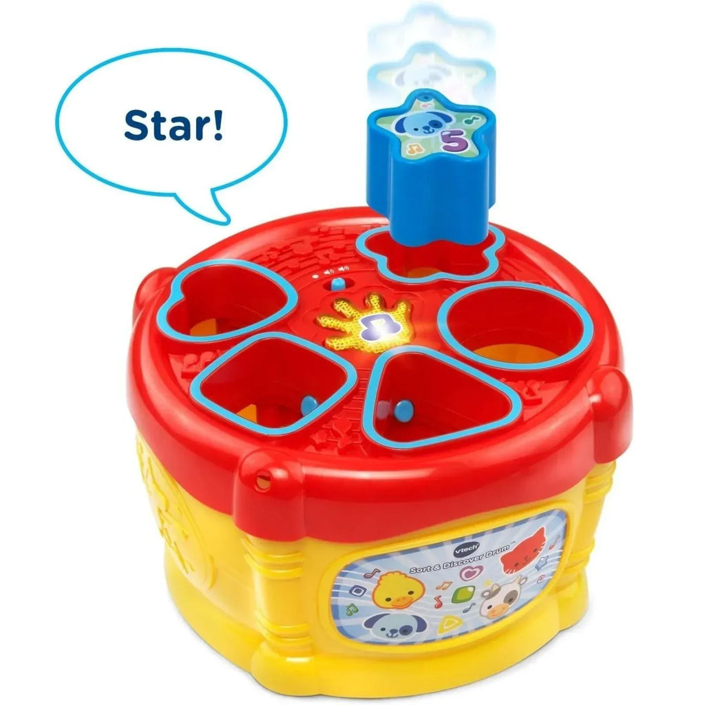 VTech Sort & Discover Drum - Bobobiy