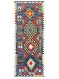 Maimana Afghanistan Kilim Rug - 250 x 75 cm - Handmade