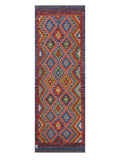 Maimana Afghanistan Kilim Rug - 243 x 83 cm - Handmade