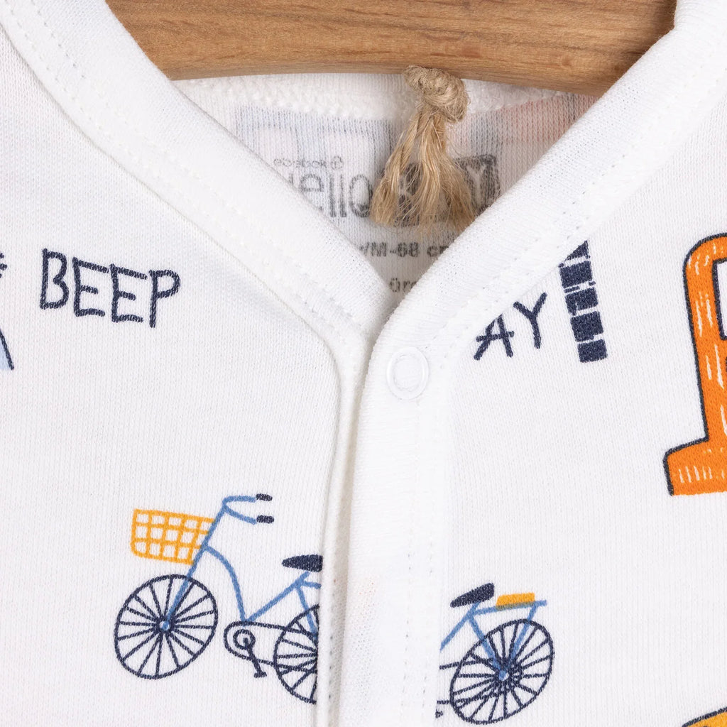 HelloBaby Unisex Newborn Starter Set 4 pcs - Dark Blue