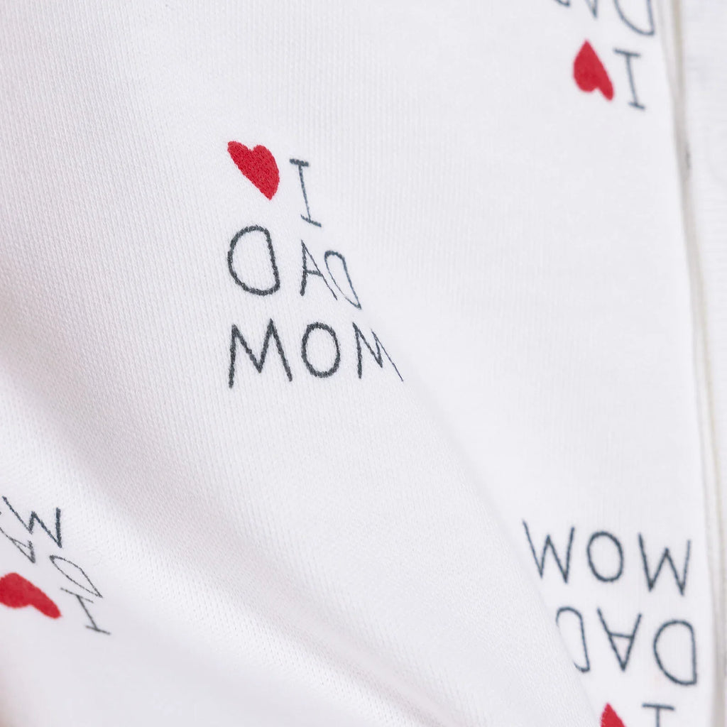 HelloBaby Newborn Baby Mom&Dad Jumpsuit- - Ecru