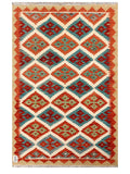 Maimana Afghanistan Kilim Rug - 129 x 83 cm - Handmade