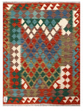 Maimana Afghanistan Kilim Rug - 112 x 83 cm - Handmade