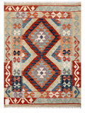 Maimana Afghanistan Kilim Rug - 115 x 83 cm - Handmade