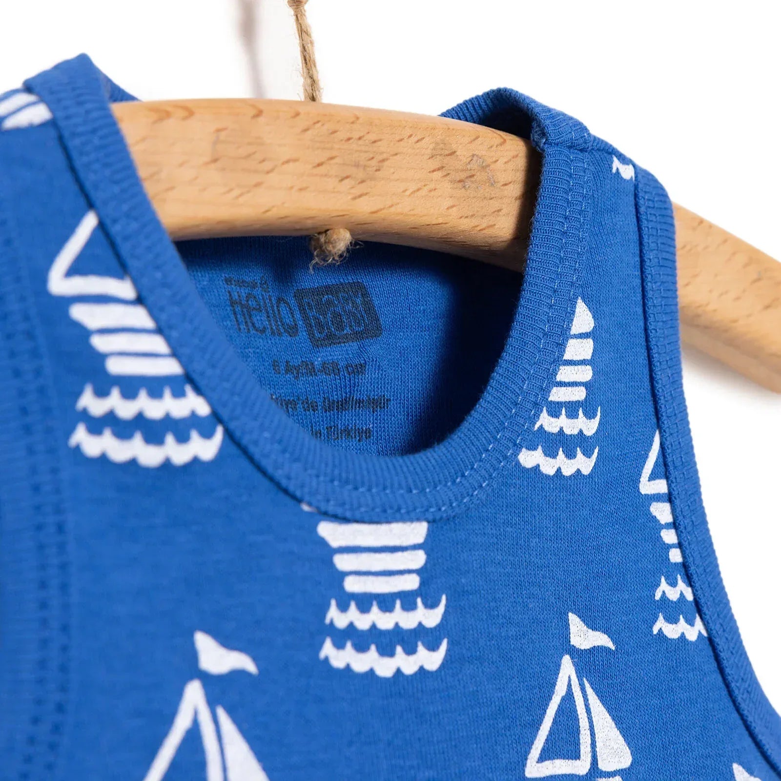 HelloBaby Boy Athlete Bodysuit - Navy Blue - Bobobiy