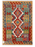 Maimana Afghanistan Kilim Rug - 115 x 78 cm - Handmade
