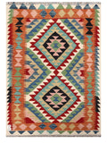 Maimana Afghanistan Kilim Rug - 122 x 86 cm - Handmade