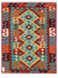 Maimana Afghanistan Kilim Rug - 111 x 86 cm - Handmade