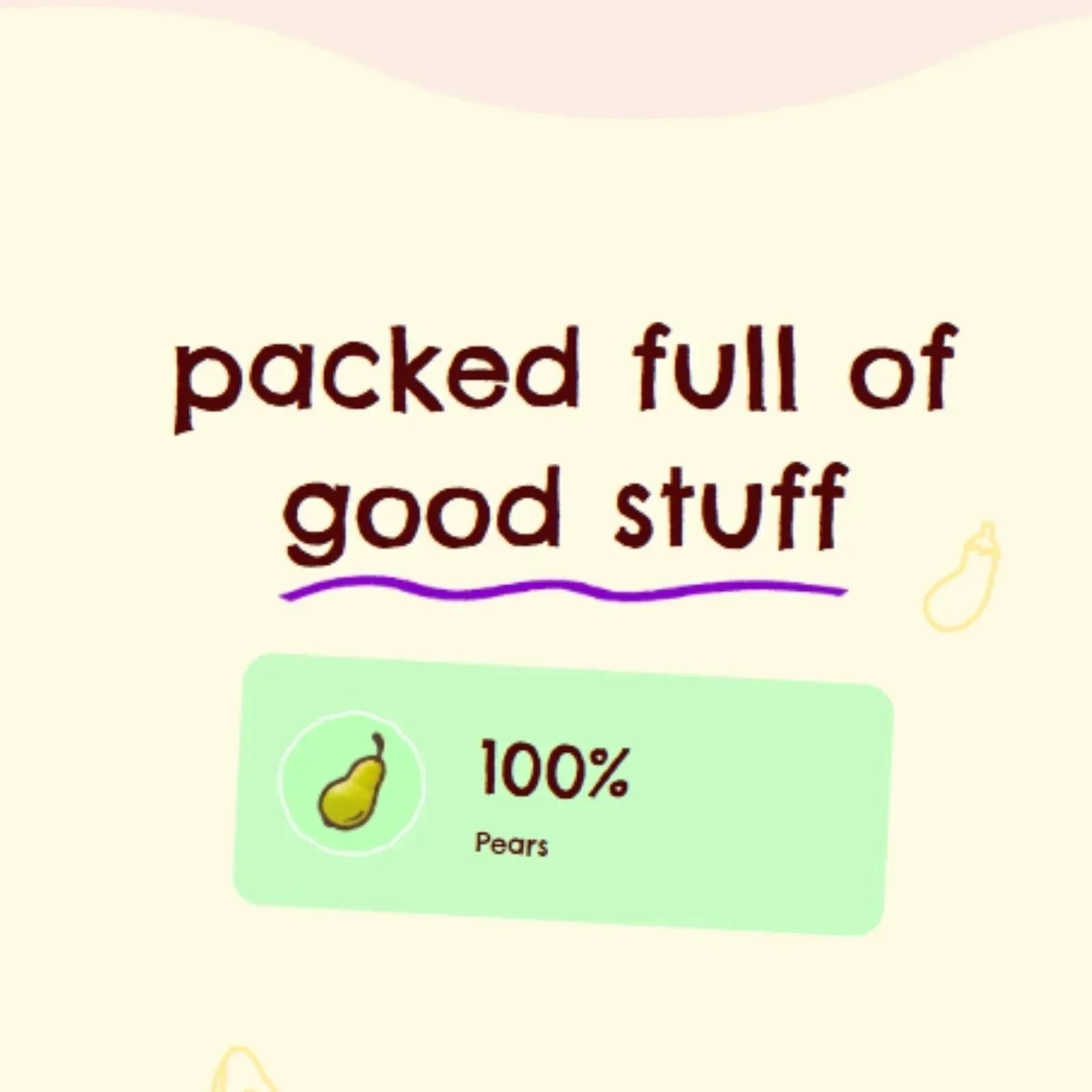 Ella's Kitchen Organic Pears First Tastes Baby Food Pouch 4+ months 70g - Bobobiy