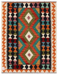 Maimana Afghanistan Kilim Rug - 114 x 87 cm - Handmade
