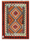 Maimana Afghanistan Kilim Rug - 121 x 84 cm - Handmade