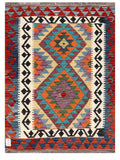 Maimana Afghanistan Kilim Rug - 119 x 87 cm - Handmade