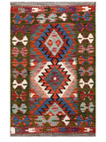 Maimana Afghanistan Kilim Rug - 124 x 79 cm - Handmade
