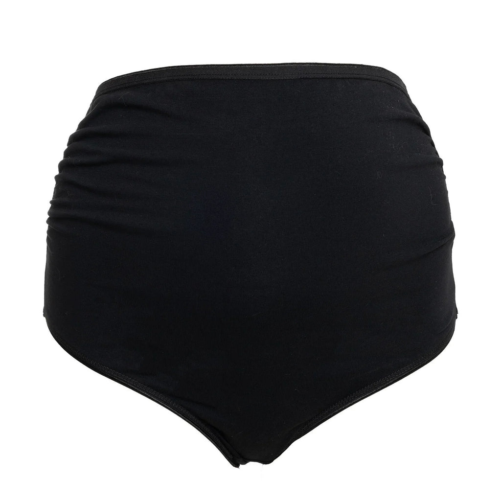 baby mom High Waist Pregnancy Brief - Black
