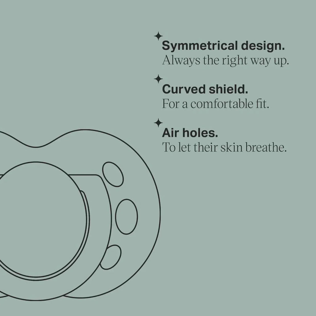 Tommee Tippee Fun Style Soother 6-18 months Pack of 2 Assorted