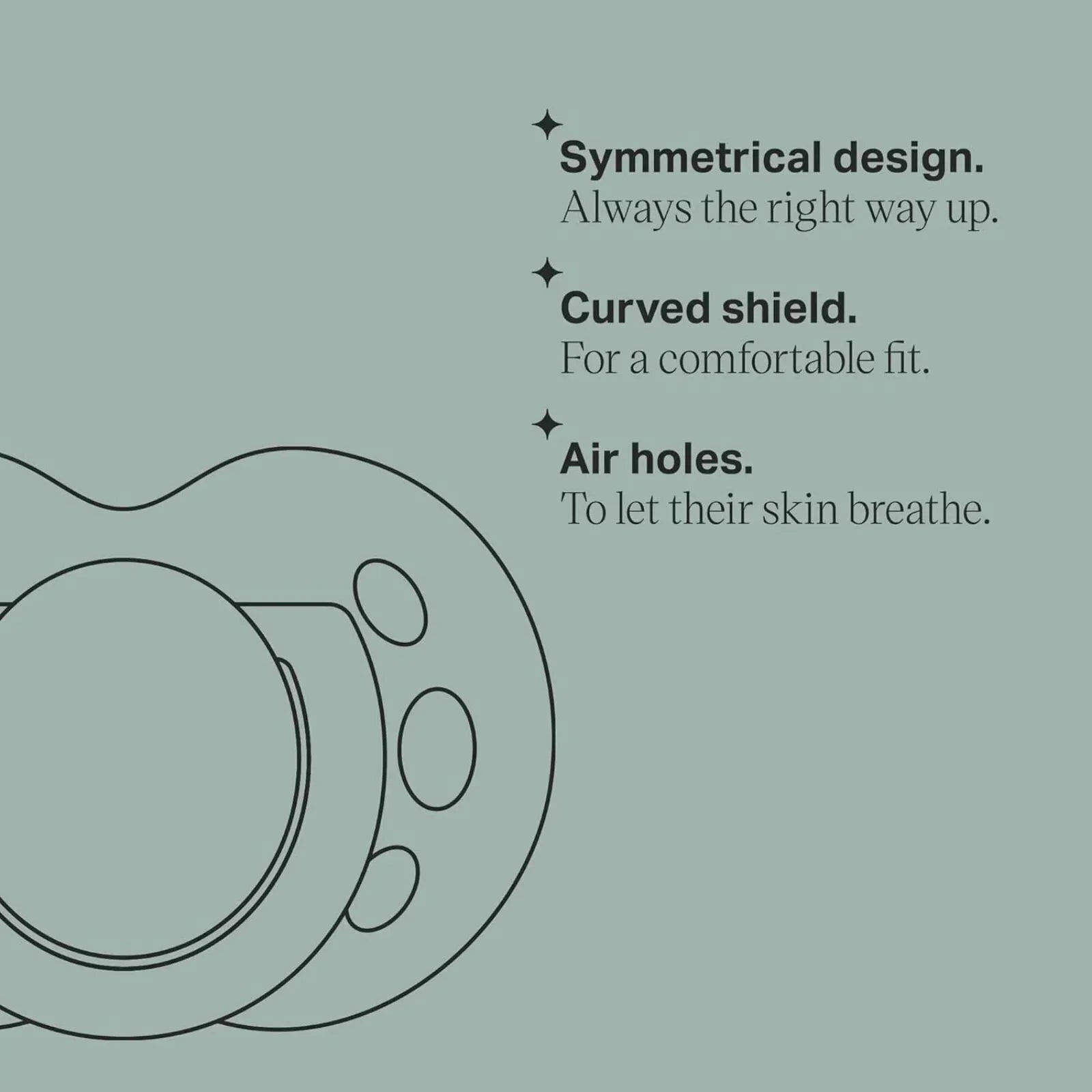 Tommee Tippee Fun Style Soother 6-18 months Pack of 2 Assorted