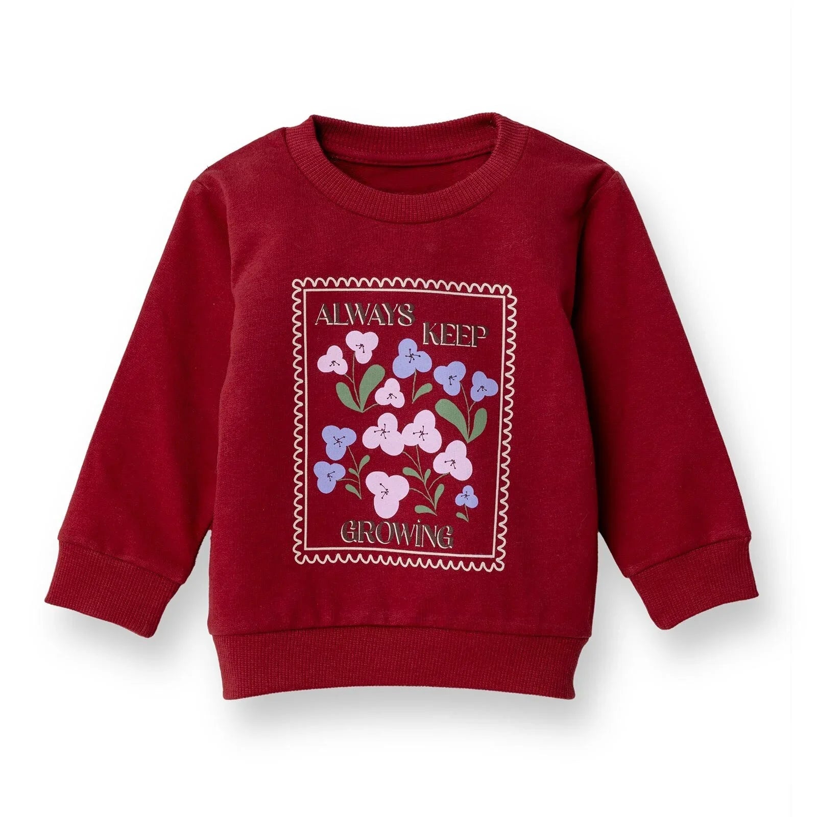 HelloBaby Sweatshirt - Maroon