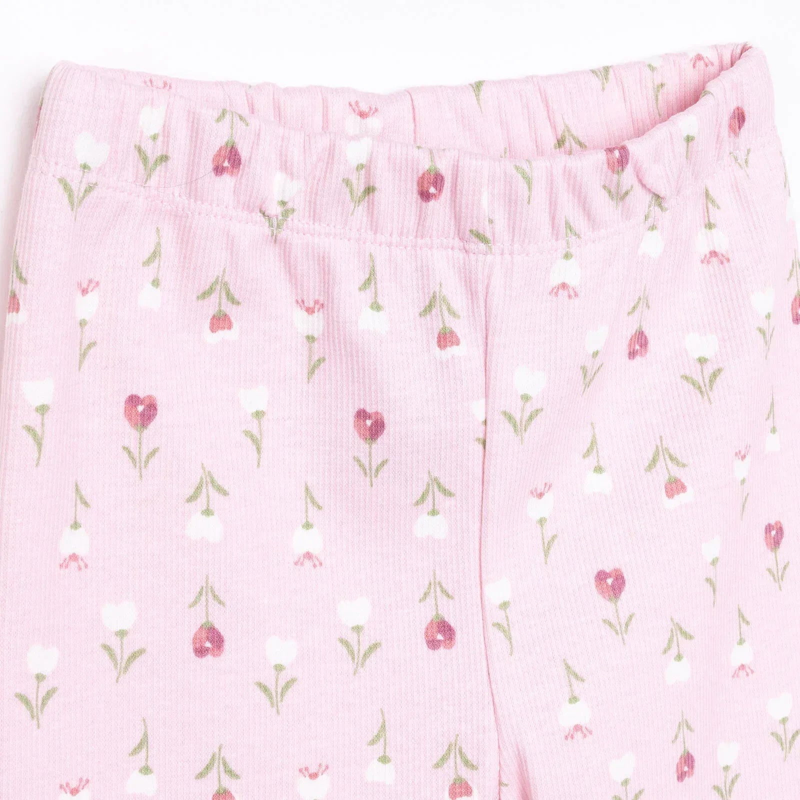 HelloBaby Winter Fairytale Leggings Set - Ecru - Bobobiy